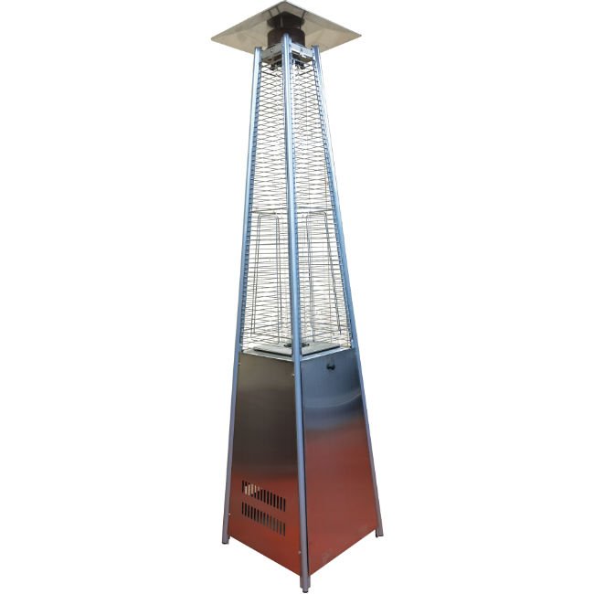 Pyramid Gas Patio Heater Stainless Steel