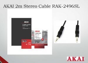 AKAI 3.5mm stereo cable (2m) 2496sl