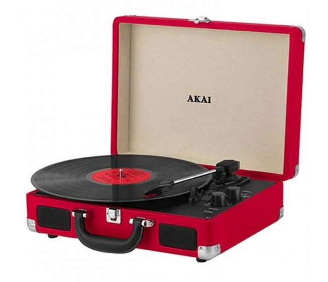 AKAI Retro Portable Record Player